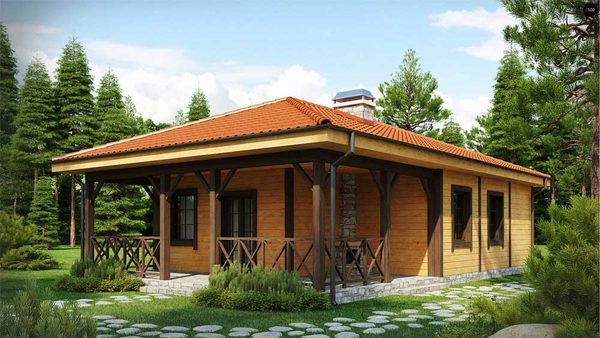 Компания «Костромская фазенда» представляет проекты домов из бруса